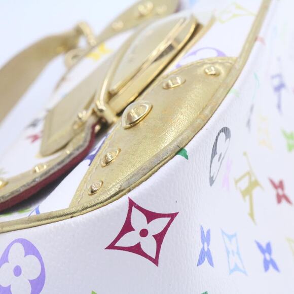 LOUIS VUITTON Monogram Multicolor Marilyn All Hand Bag White M40206 - Picture 11 of 16